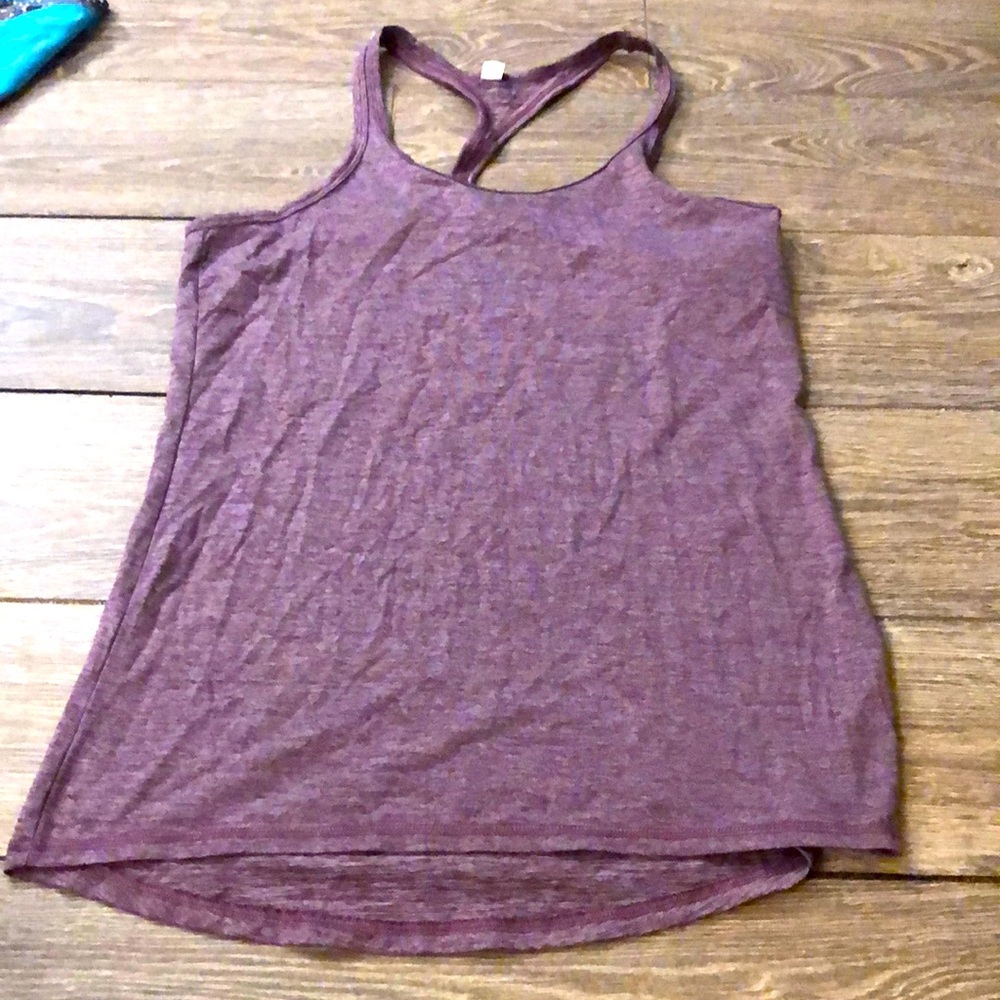 Purple tank top(athletic)